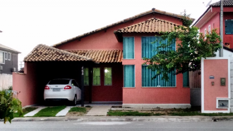 Casa de condomínio à venda Lagomar com 150m² e 3 quartos por R$ 800.000 - 230166274-Fachada da casa.jpg